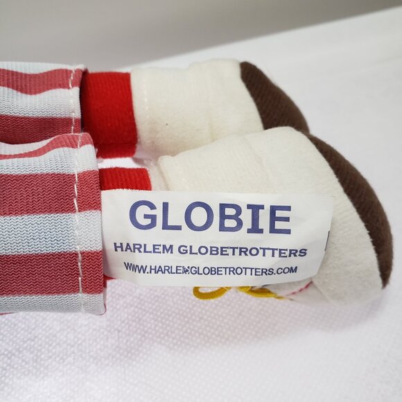 Vintage Harlem Globetrotters  "Globie"  the Mascot 10" Basketball Plush - Picture 3 of 6